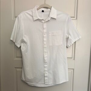 Classic White Men's Shirt